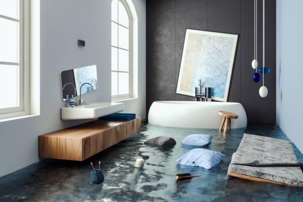 Water damage restoration process in Austin, TX